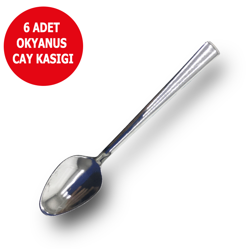Okyanus Çay Kaşığı 6'lı Kartelali