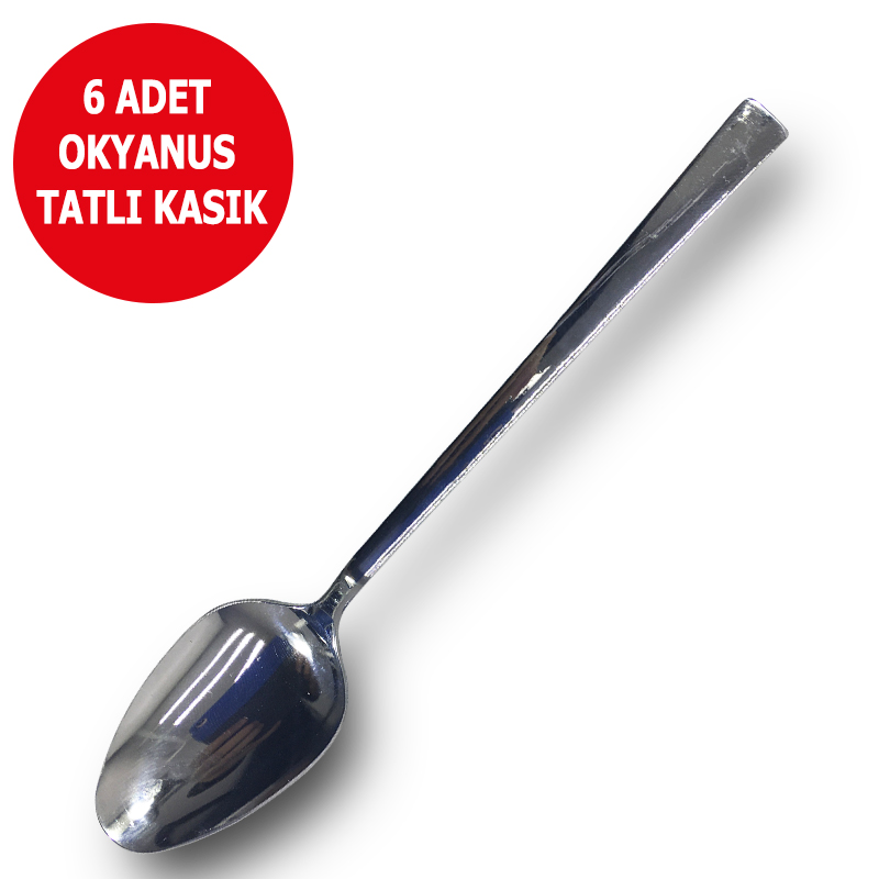 Okyanus Tatlı Kaşığı 6'lı Kartelali