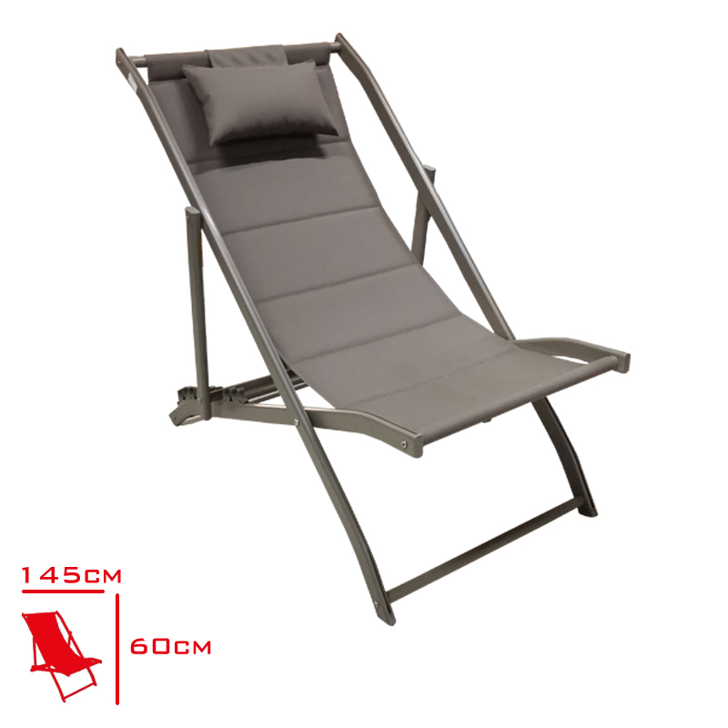Bg Sezlong Alüminyum Pedli Katlanır Daısy Cappucıno 16500305