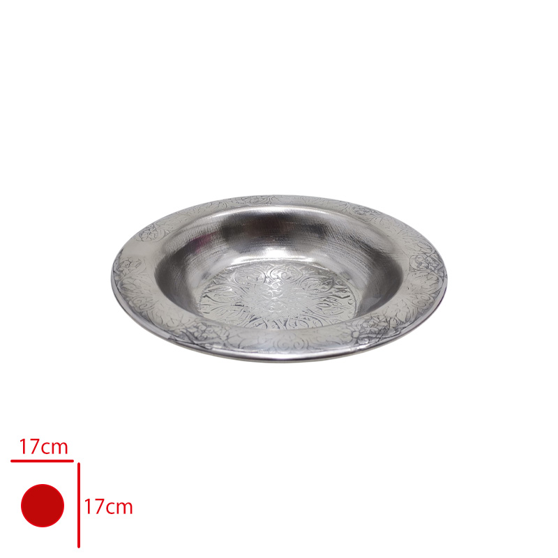 Celık Kase Desenli Dudaklı 17 Cm