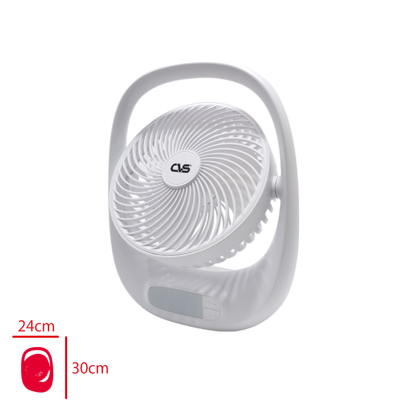 Cvs Vantılator Masa Ustu Portatıf Led Aydınlatmalı
