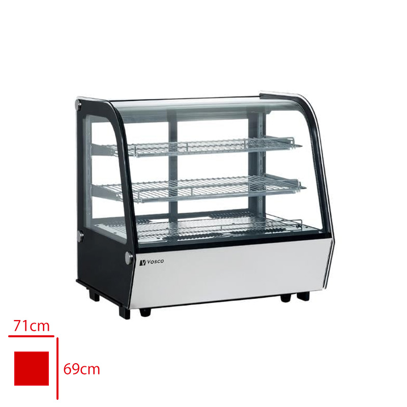 Vosco Tezgah Ustu Sogutmalı Vıtrın Dolabı Vftw-120l