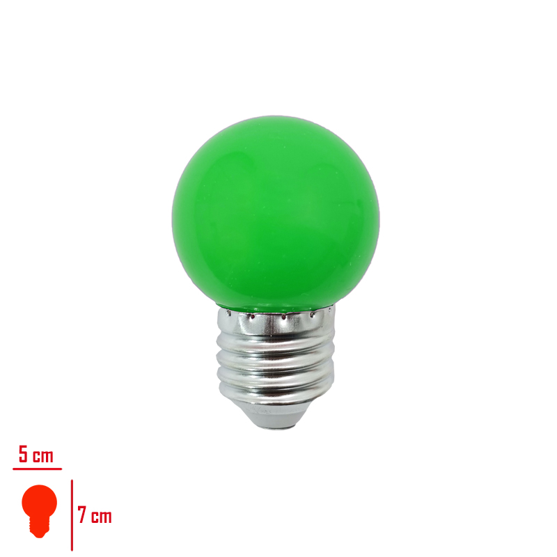 Ampul Led Mini 1w Yeşil Isık E27