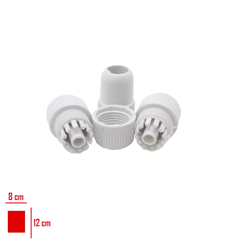 Dus Hortumu Somun Setı 4'lü Plastik Ctr202