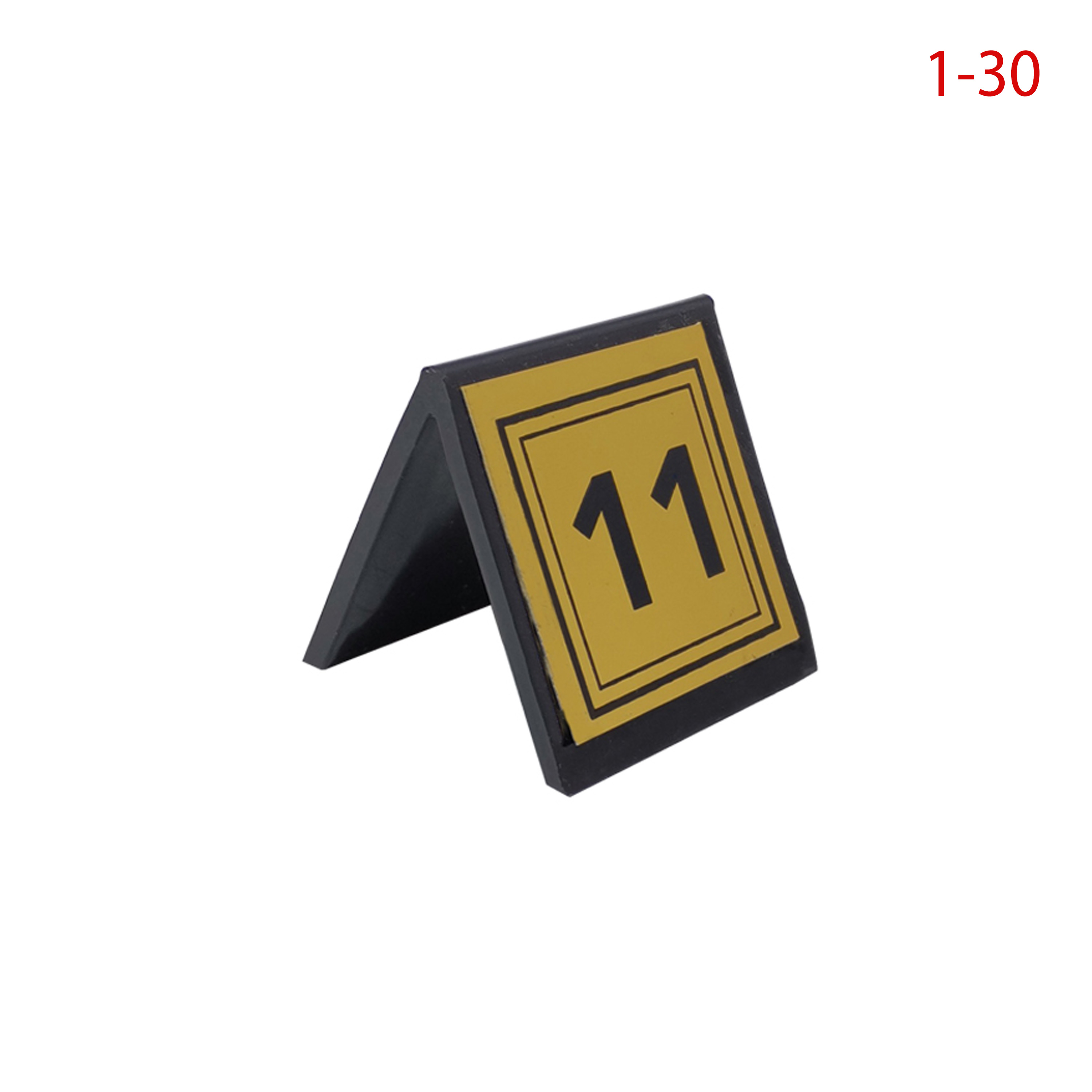 Gul Plastik Masa Numarası Gold 1-30 Set