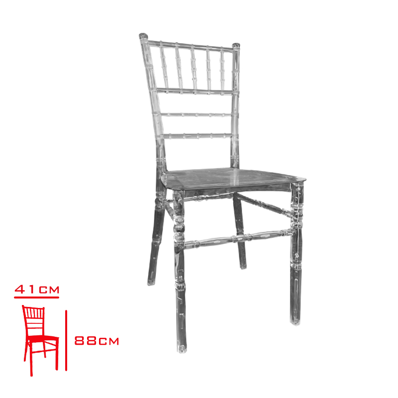 Dugun Sandalyesı Şeffaf Tıffany
