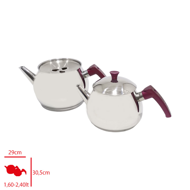 Akdenız Caydanlık Aıle Soft Sıraz Bakalıt Kulp Kure Akd104