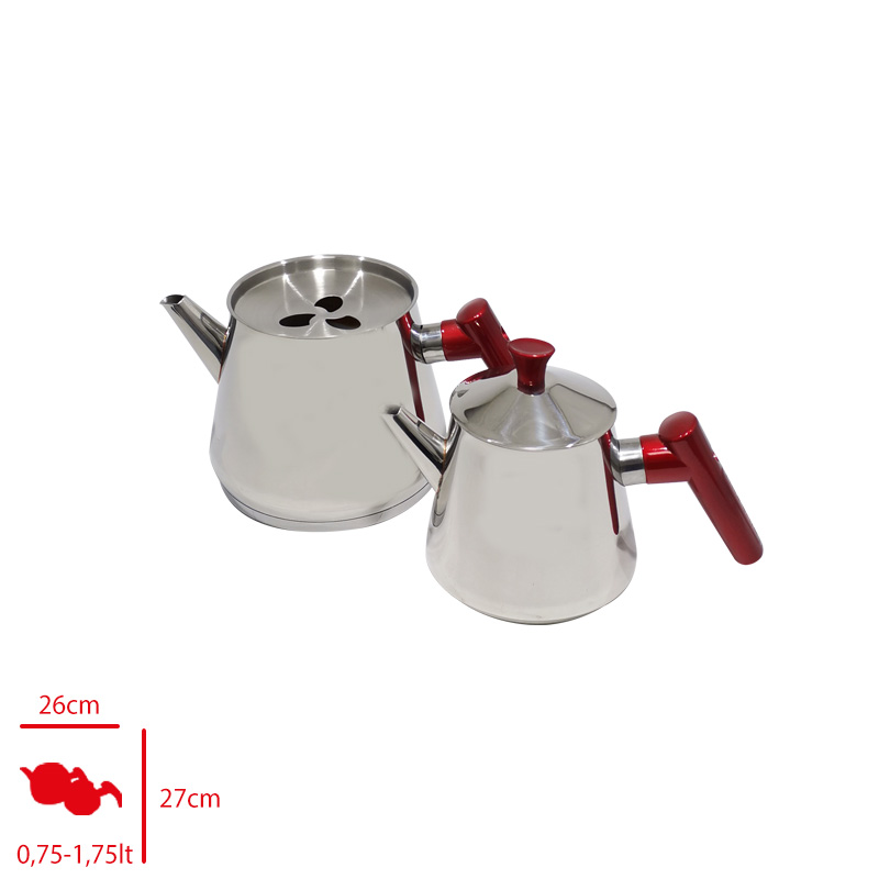 Akdenız Caydanlık Orta Elma Şekeri Bakalıt Kulp Pıramıt Akd110