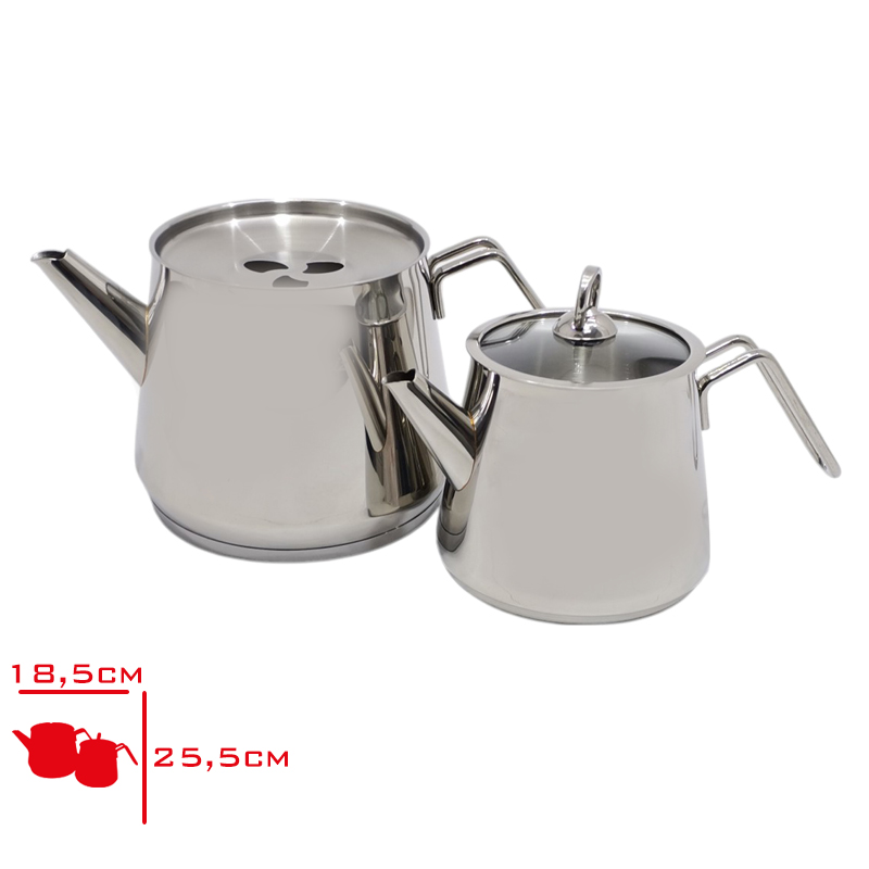 Akdenız Caydanlık Aıle Metal Kulp Pıramıt 304 Akd430