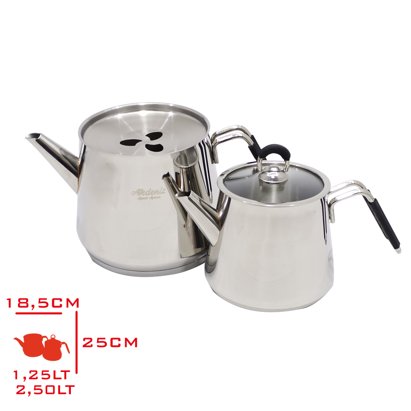 Akdenız Caydanlık Aıle Sılıkon Kulp Pıramıt 304 Akd638
