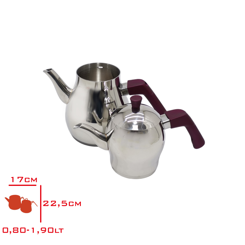 Akdenız Caydanlık Aıle Sıraz Bakalıt Kulp Love 304 Akd614