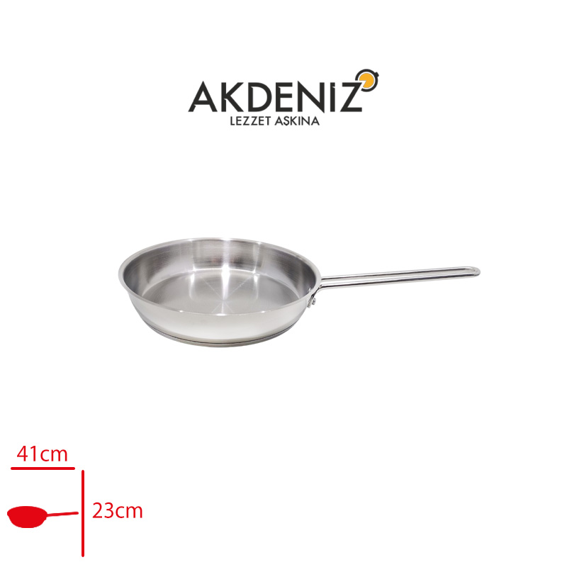 Akdenız Celık Tava Metal Kulp 22 No Elıt 304 Akd666
