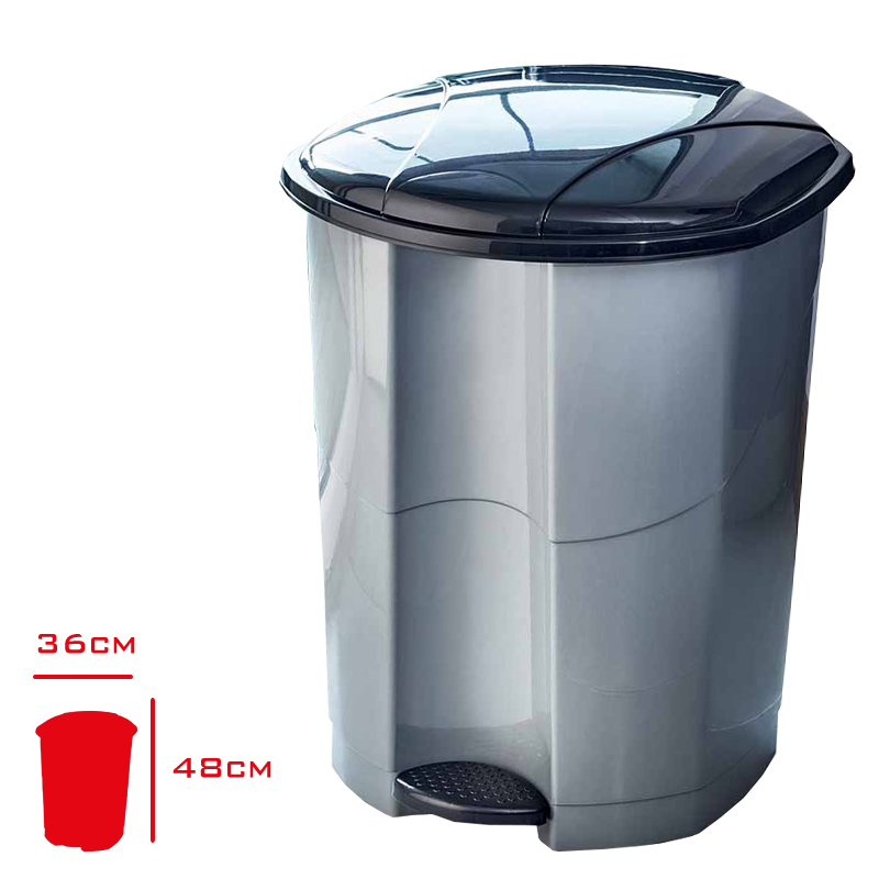 Fıore/Smartware Pedalli Çöp Kovası 30 Lt Trn-082