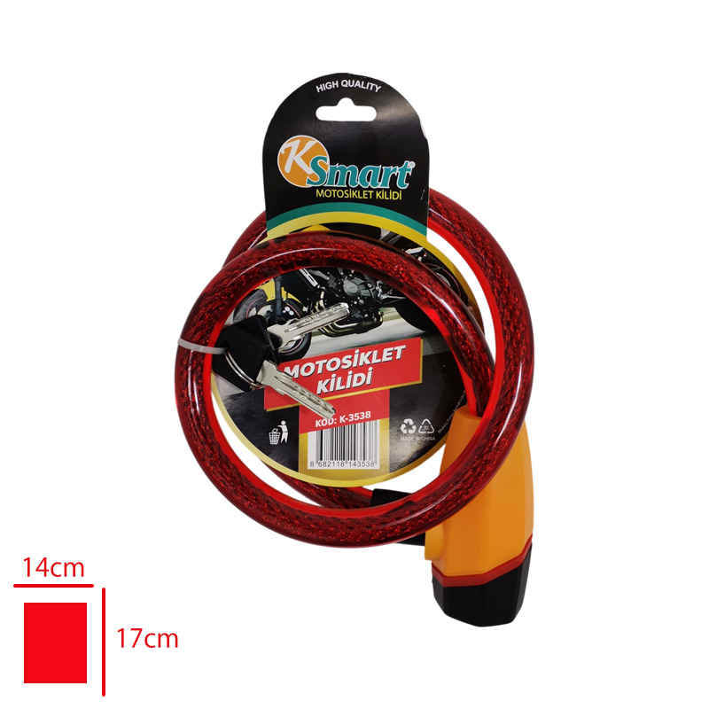 Bısıklet ve Motorsıklet Kılıdı K-3538