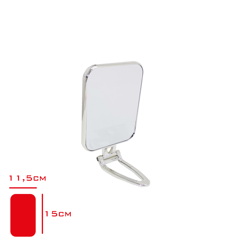Makyaj Aynası Dortgen Metal Cerceve Sılver K-5204/Gld-Ayn102