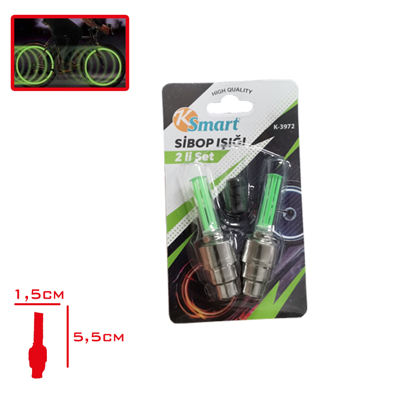 Bısıklet Sıbop Isığı 2'li K-6549/3972