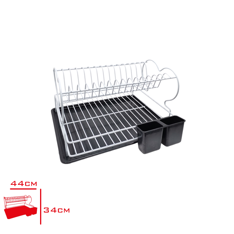 Leva Tabaklık Çift Katlı Beyaz Lv-3485
