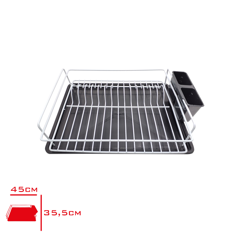 Leva Tabaklık Tek Katlı Beyaz Lv-3488