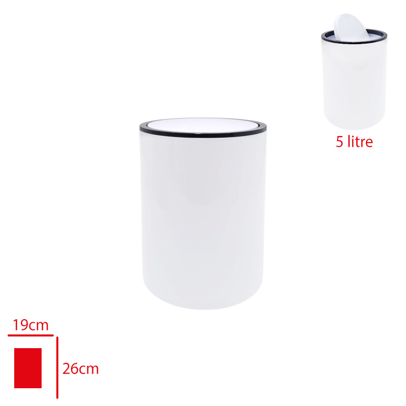 Saban Çöp Kovası 5 Lt Kristal