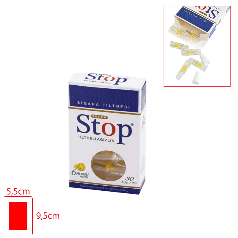 Stop 30'lu Sıgara Fıltresı