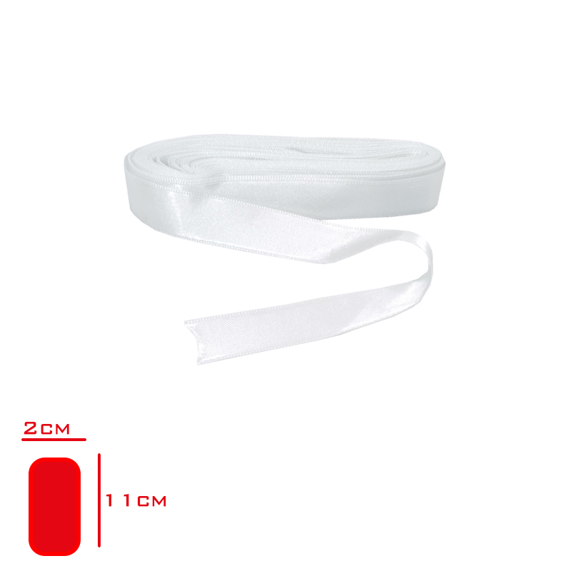 Kurdele 20 Mm 10 Mt Beyaz