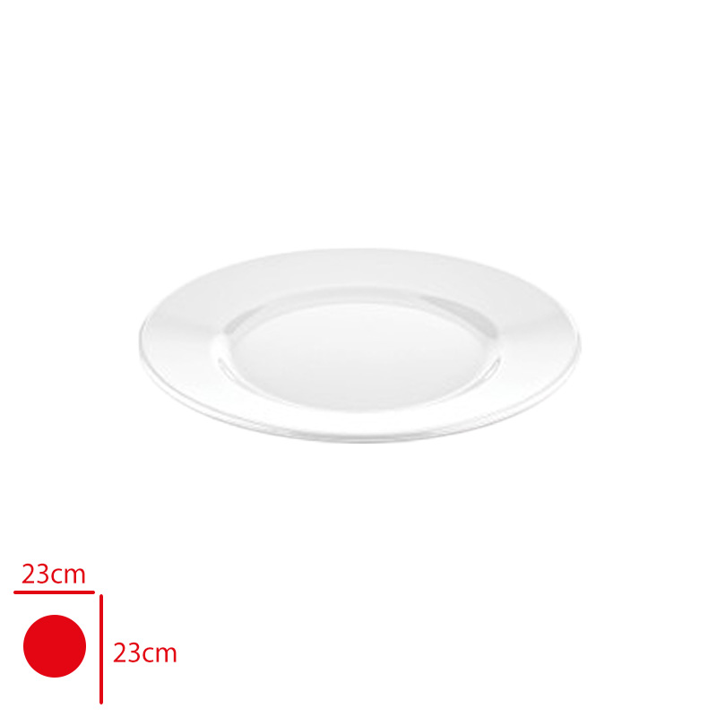 Leva Melamın Duz Tabak 23 Cm Lv-023