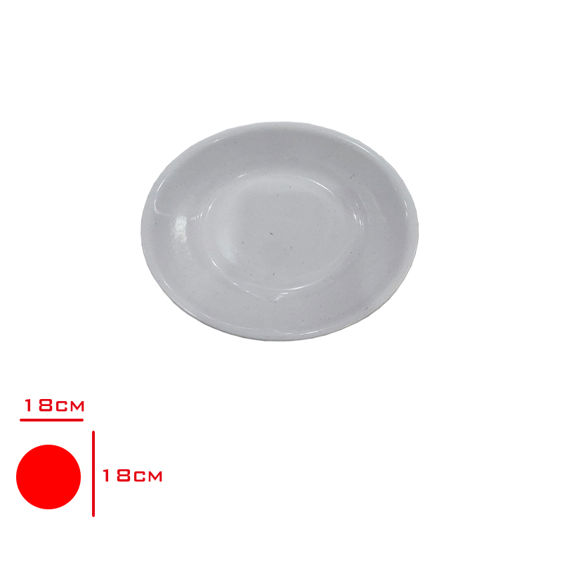 Akel Cukur Tabak 18 Cm Sade Benekli 018t-2