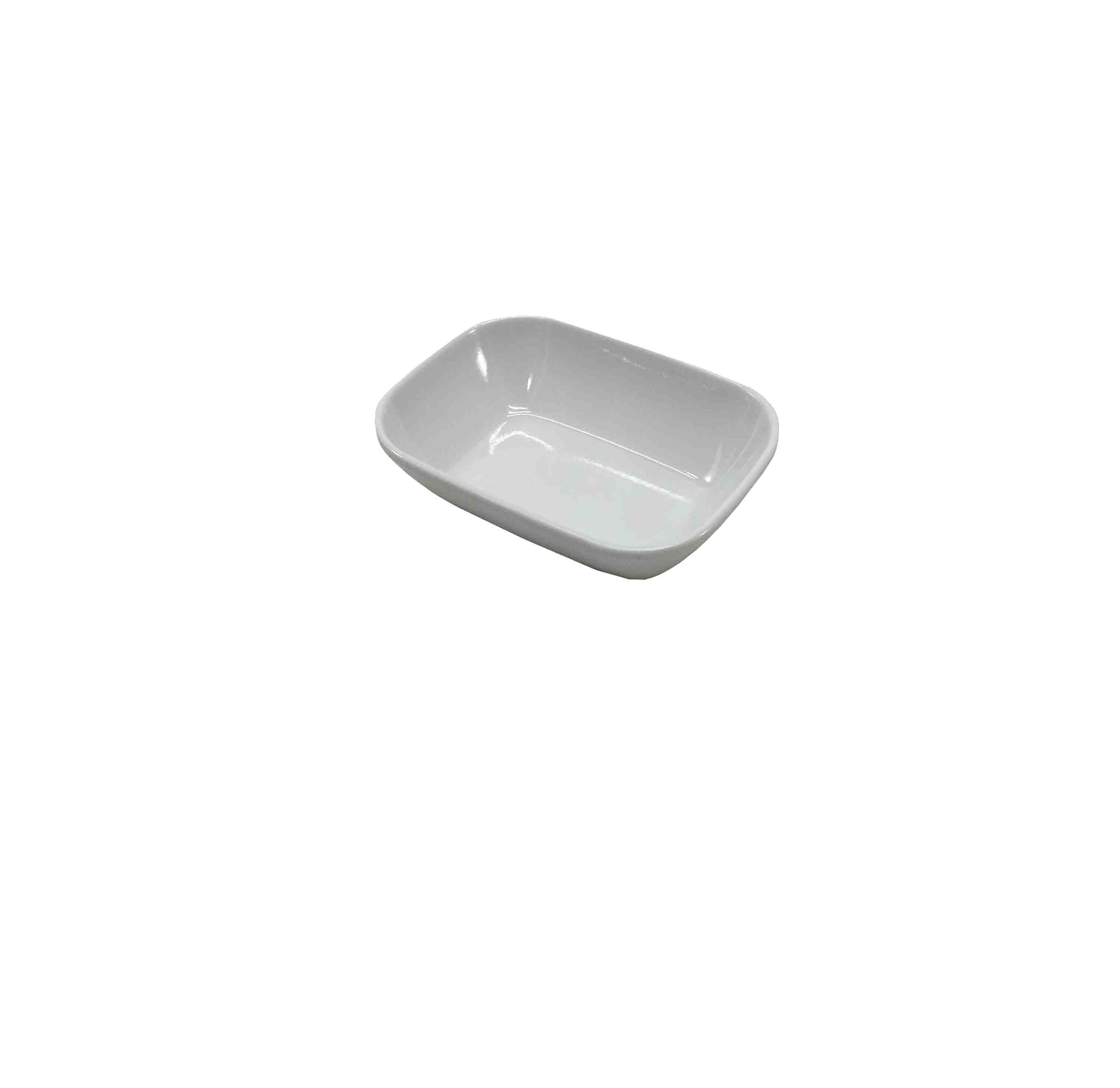 Akel Kare Kayık Tabak 12 Cm 030