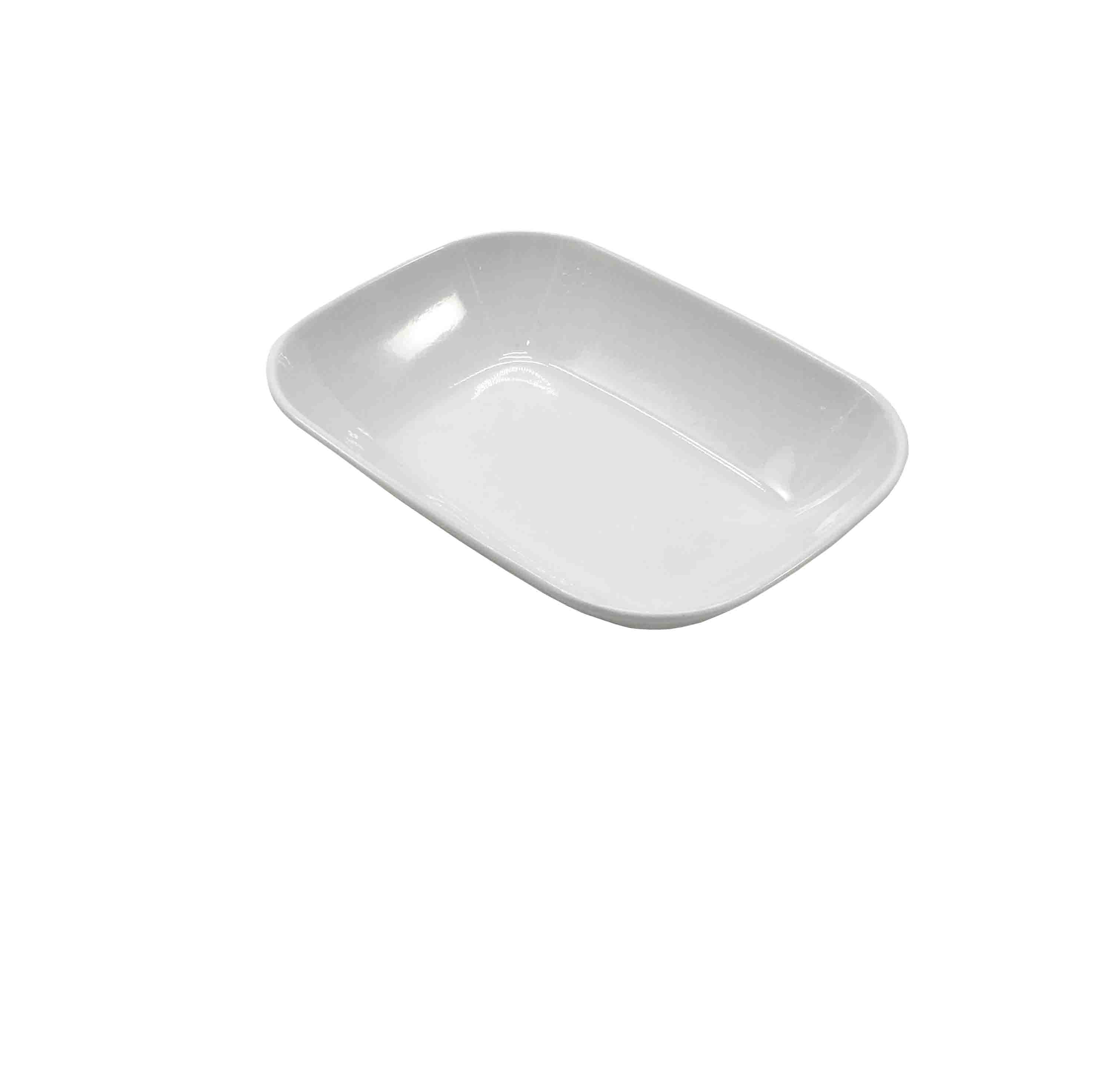 Akel Kare Kayık Tabak 17 Cm 032