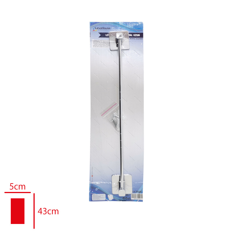 Leva Havluluk Metal Uzun Vıdalı ve Yapıskanlı Lv-3595
