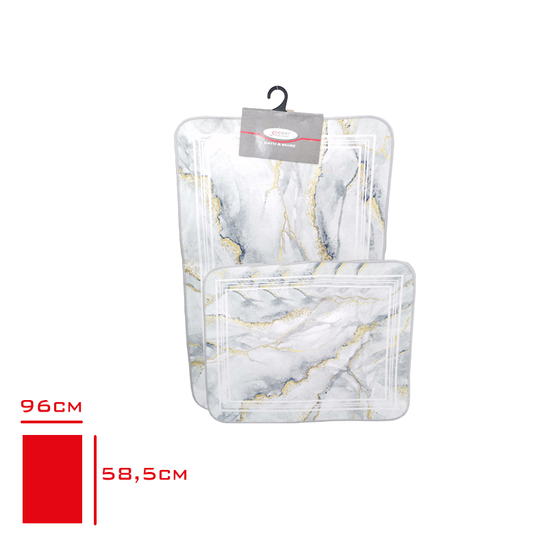 Sermat Banyo Paspası 2'li Efes Lıght Bt143