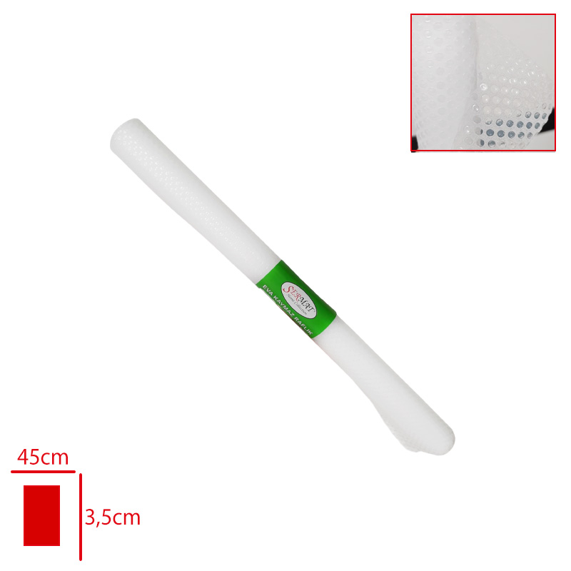 Raf Ortusu Kaydırmaz Eva 45 Cm*1 Mt Rf19