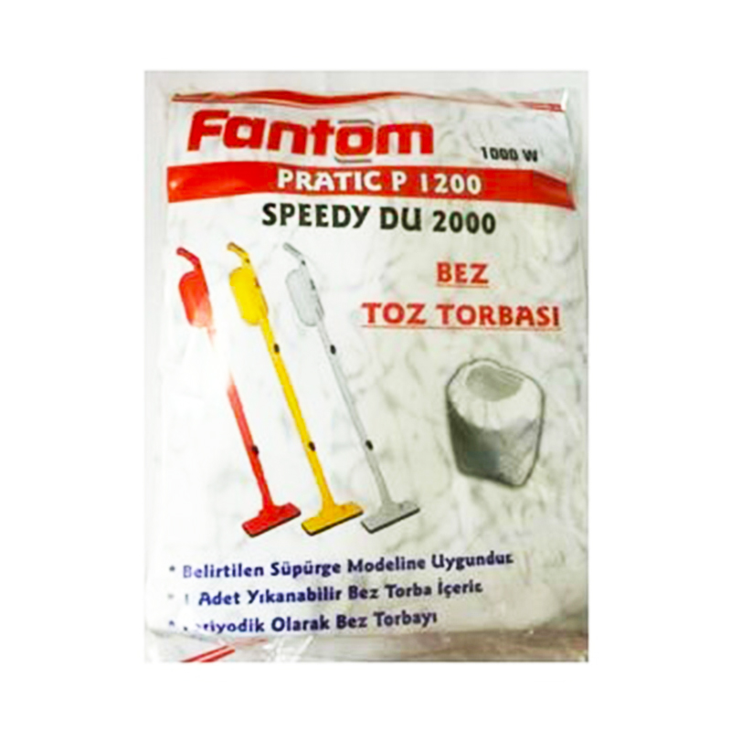 Serac Elektrık Supurgesı Toz Torbası Bez Fantom/P1200/Du2000