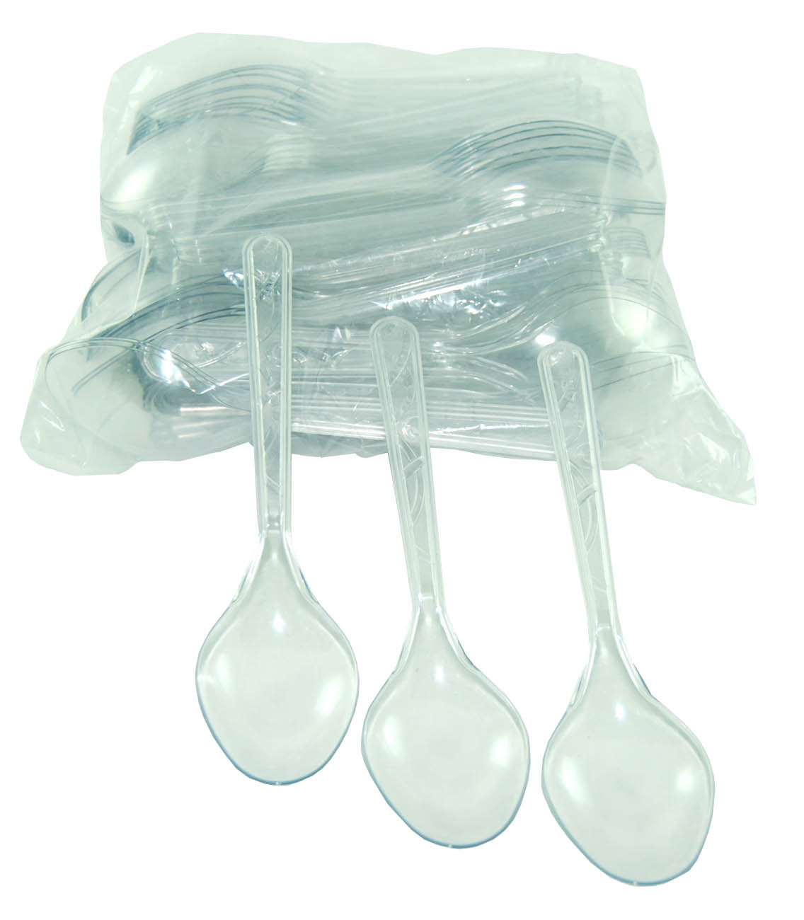 Plastik Kaşık Büyük 100'lük Tek KullanıMlık