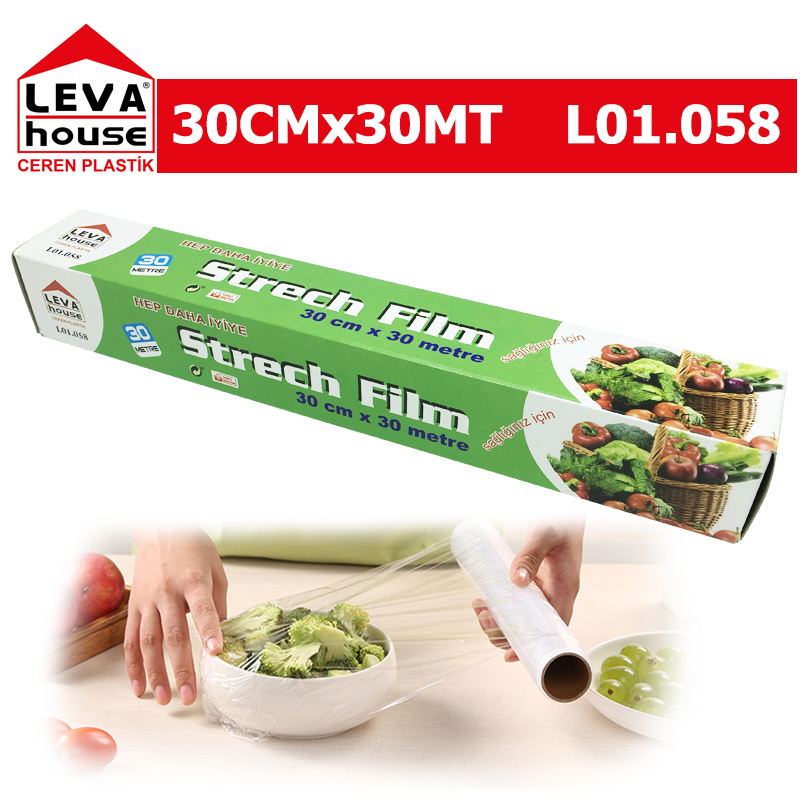 Leva Streç Fılm 30*30 Mt L01.058