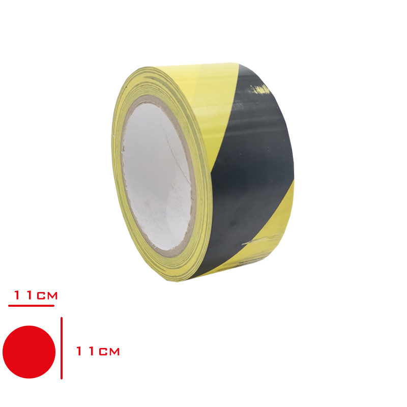 Leva Yer Isaretleme Bandı Sarı Siyah 50*30 Mt