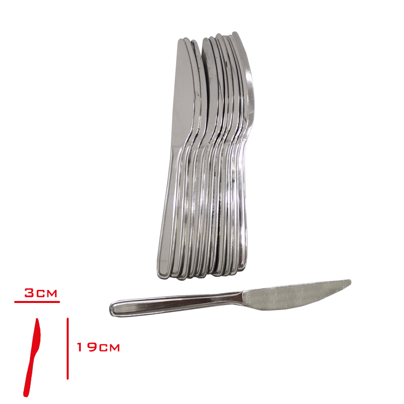 Lokanta Yemek Bıçağı 12'li 430 1001020