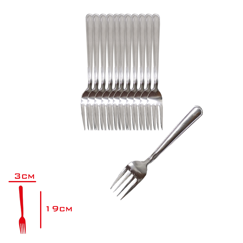 Ece Yemek Çatalı 12'li 1,5 Mm 430 1014140