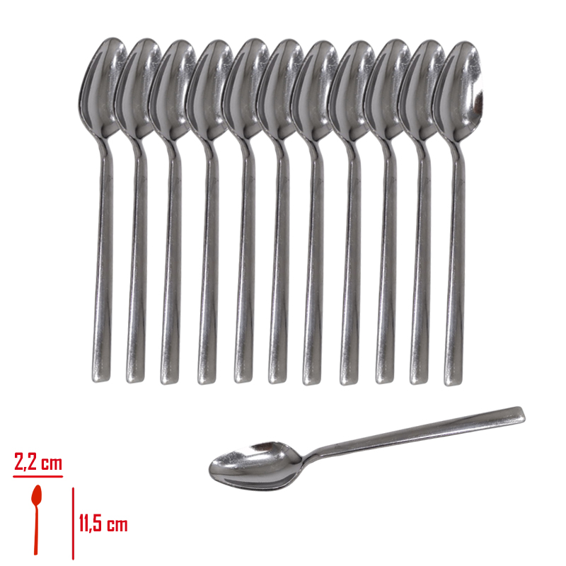 Fethıye Çay Kaşığı 12'li 1,2 Mm 430 1000145