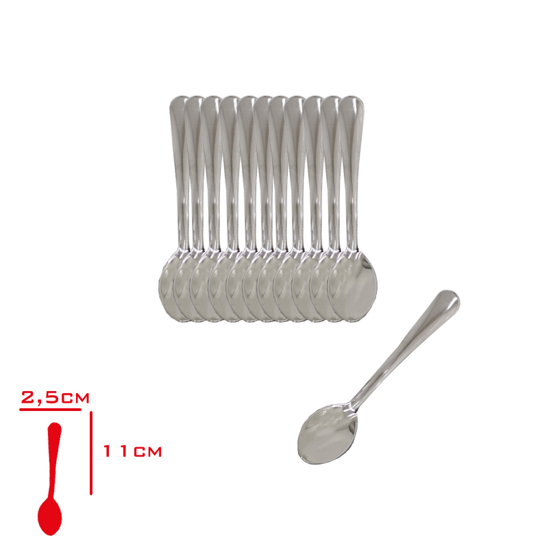 Ece Çay Kaşığı 12'li 1,2 Mm 430 1014145