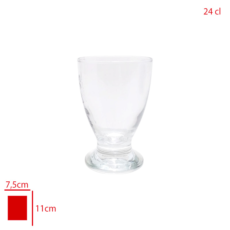 Cıncın Cam Meşrubat Bardağı 24 Cl Tv50 Sgm12014