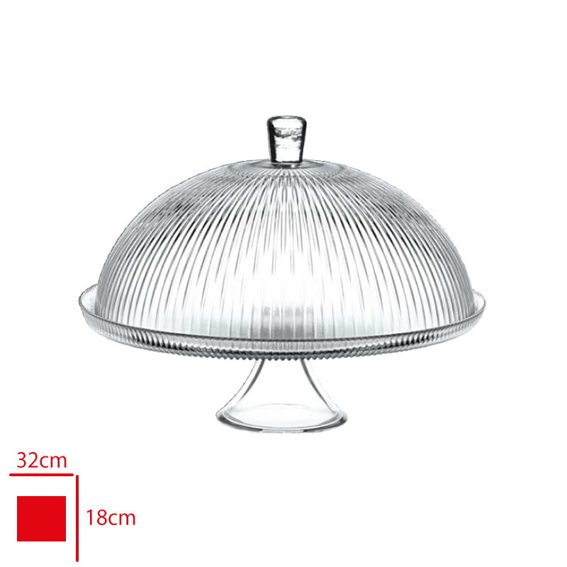 Kek Fanusu Majestıc Ayaklı 30 Cm Sgm11400