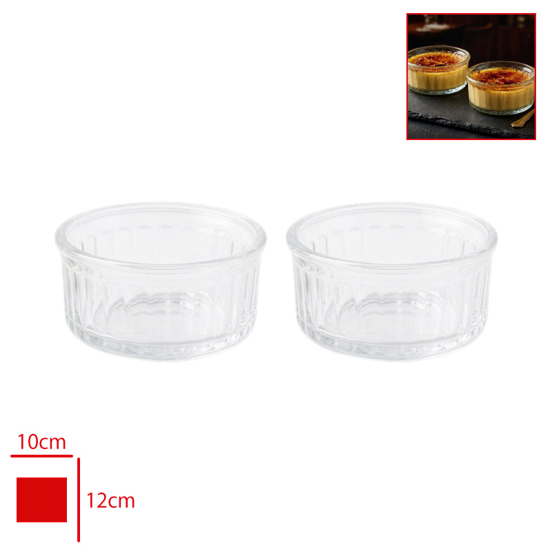 Cam Fırın Kasesı 2'li Oval Sevılla 200 Cc Sgm13568