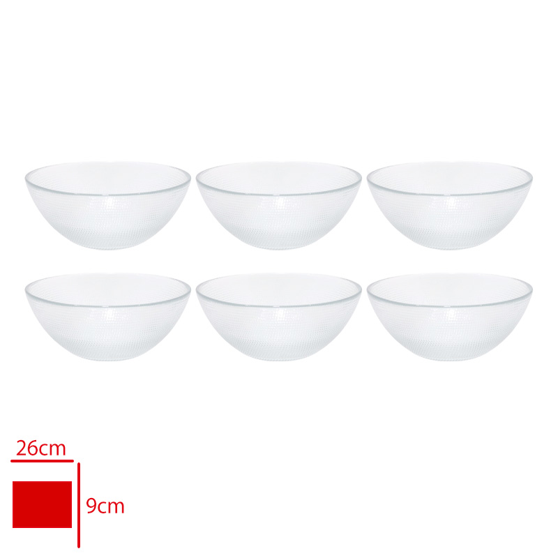 Cam Kase Belgrad 6'lı 12 Cm Sgm13738