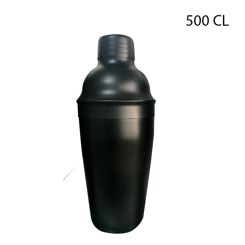 Bıradlı Celık Kokteyl Shaker Siyah 500 Cl Brd-500-S