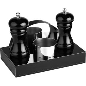 Bıradlı Menaj Set 4'lü Siyah Grv-198-S
