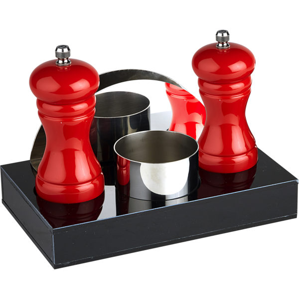 Bıradlı Menaj Set 4'lü Kırmızı Grv-198-K