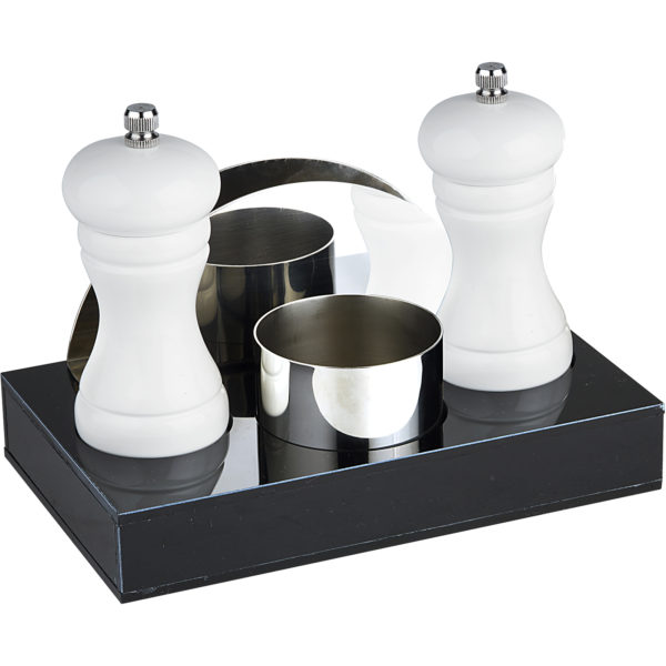 Bıradlı Menaj Set 4'lü Beyaz Grv-198-B