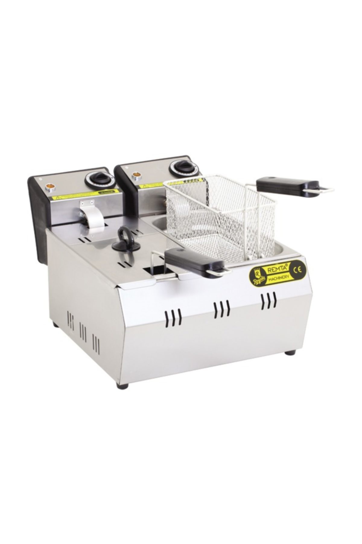 Remta Frıtoz Cıftlı Kapaklı 3+3 Lt Elektrıkli R92