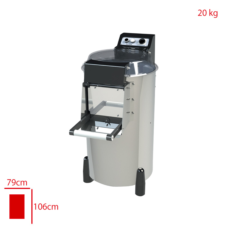 Mateka Patates Soyma Makınesı 20 Kg Pat 800m 104823